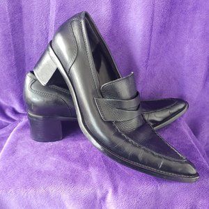 VINTAGE STEVE MADDEN RANK Pointed Penny Loafer 90s